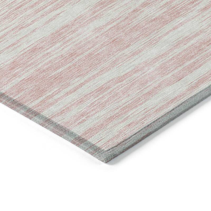 HomeRoots Abstract Modern Rectangle Outdoor Rug