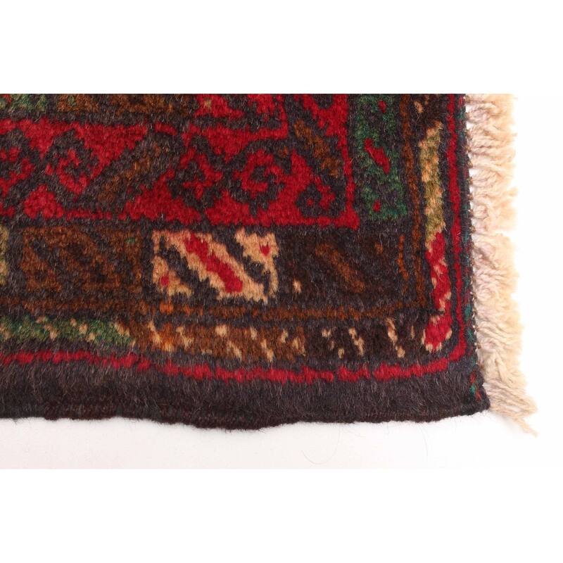 ECARPETGALLERY Hand-knotted Teimani Brown Wool Rug - 2'11 x 4'8