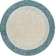 preview thumbnail 27 of 53, Artistic Weavers Rosina Modern Hand Tufted Wool Area Rug 8' x 8' - Teal/Grey - Round