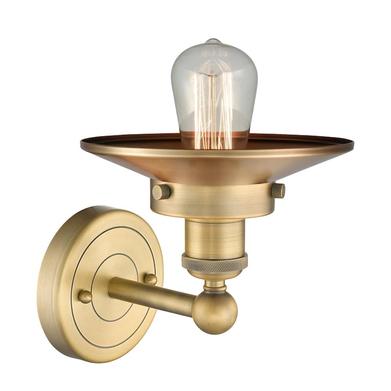 Innovations Lighting 616-1W-8-8 Railroad Sconce Railroad 8" Tall Wall
