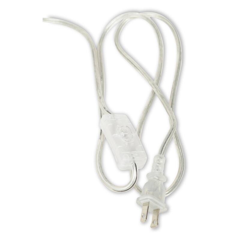 NADAAL STUDIOS Renwyn Table Lamp, Round Opal Glass Globe with Resin Base Chrome Accent, Black