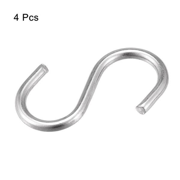 6/8pcs 3mm 304 Stainless Steel D Ring Picture Hangers with Screws