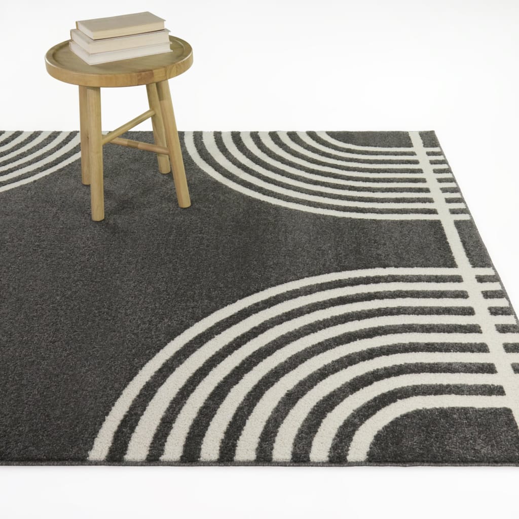 Ferry Arched Mid-Century Modern Area Rug