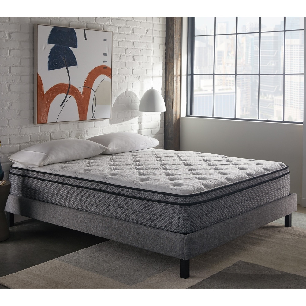 SLEEPINC.12Inch Medium Firm EuroTop Hybrid Mattress (Queen) DailyMail
