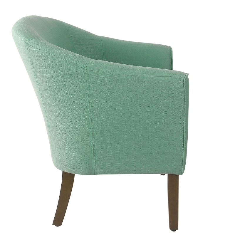 Porch & Den Kingswell Upholstered Barrel Accent Chair