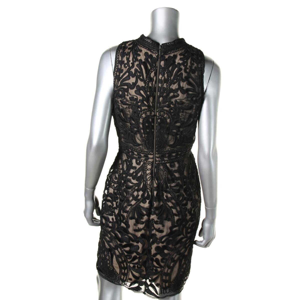 parker black caddie dress