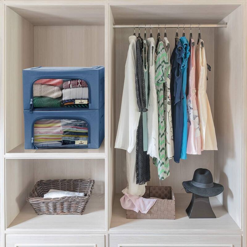 Storage bins with Window (Single) - 8'' H X 15.75'' W X 12'' D
