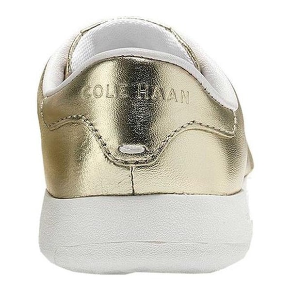 cole haan metallic sneakers