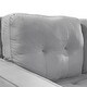 preview thumbnail 2 of 5, Morden Living Room Sofa Set with Upholstered Loveseat and 3-Seat Sofa for Home or Office (2+3 Seat), Light Grey - 2+3 Seat