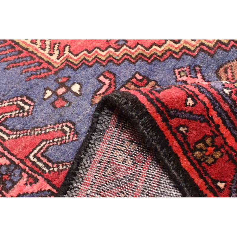 ECARPETGALLERY Hand-knotted Andelz Blue Wool Rug - 4'7 x 7'4