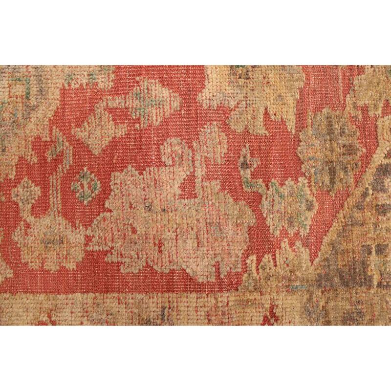 ECARPETGALLERY Hand-knotted Jules Serapi Red Wool Rug - 9'3 x 11'11