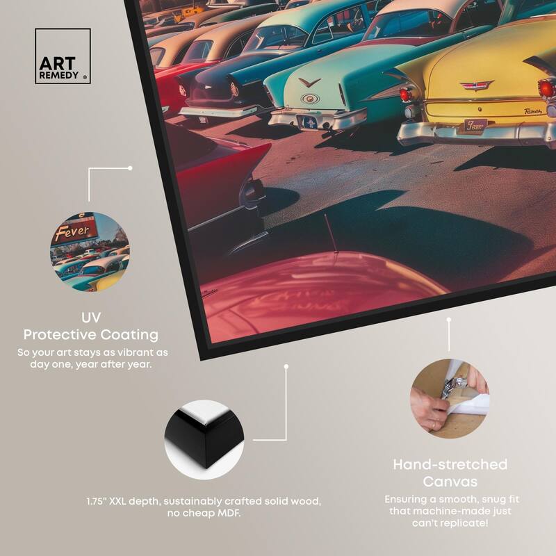 Spring Drive By Canvas by Art Remedy