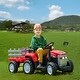 preview thumbnail 7 of 25, Kids Electric Excavator Tractor with 12V Battery, Dual Motors, Trailer, USB, and Remote Control - Fun for Ages 3-8 Red