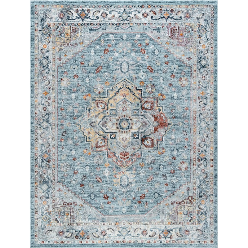 Whitfield Vintage Medallion Indoor Area Rug