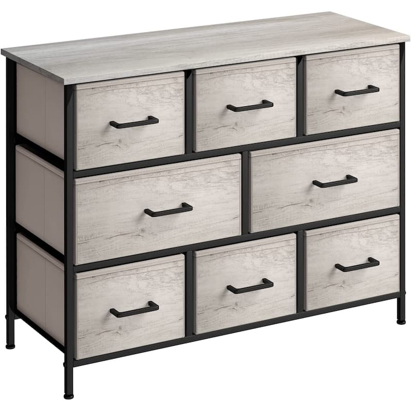 Dresser w/ 8 Drawers Furniture Storage Chest for Clothing Organization