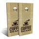 preview thumbnail 8 of 7, Country Living Coffee Bean Sack Outdoor Cornhole Board Set Backyard 2x4 - Include Carrying Case