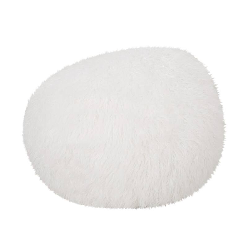 Comfortable Faux Fur Bean Bag with Versatile Design for Relaxation