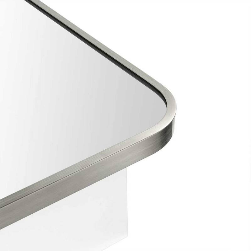 TEHOME Garnes Recessed or Surface Mount Framed Medicine Cabinet with Adjustable Shelves