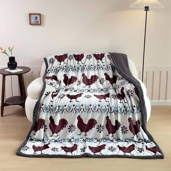 Happy Homestead Silk Touch Sherpa Throw Bed Bath & Beyond 39055811