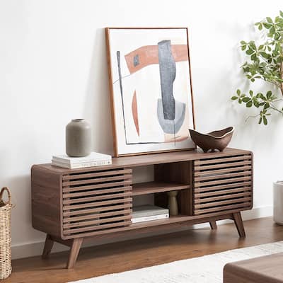 Mopio Ensley 59" Mid-Century Modern Tall TV Stand