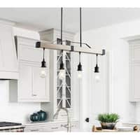 Imperial Beach 4-Light LED Pendant Light – Modern Minimalist Design, Matte Black Finish, Adjustable Height, Dimmable 3CCT, Perfect For Dining Rooms & Kitchen Islands