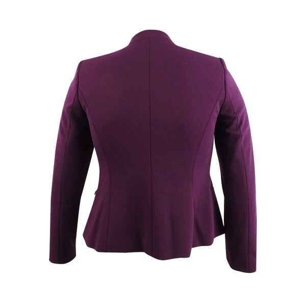 calvin klein aubergine jacket