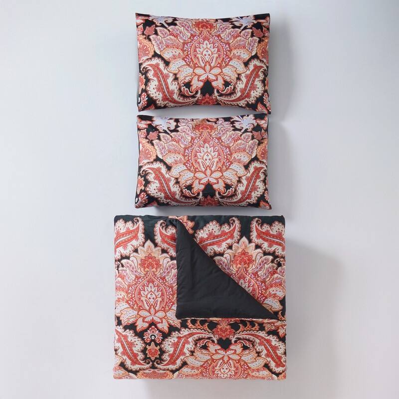 Rhapsody Cotton Sateen Reversible Comforter Set by Junk Gypsy