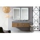 preview thumbnail 4 of 13, James Martin Vanities Mercer Island 59" Double Vanity, Latte Oak with Brushed Nickel Hardware