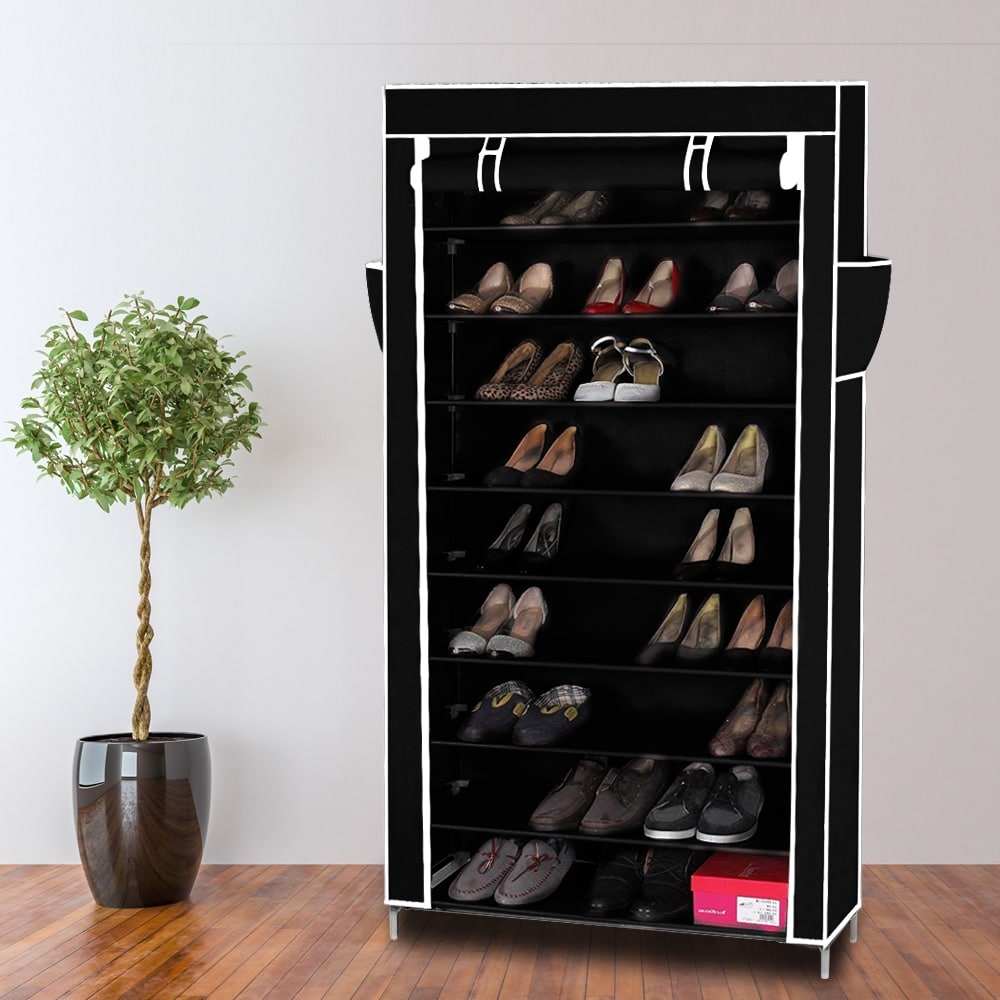Dustproof shoe rack on sale