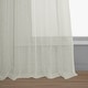 preview thumbnail 6 of 10, Exclusive Fabrics Montpellier Striped Linen Sheer Curtain (1 Panel)