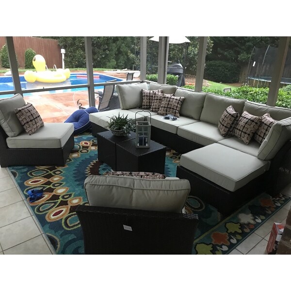 Top Product Reviews For Corvus Oreanne 10 Piece Brown Wicker Patio Oreanne 10 Piece Brown Wicker Patio