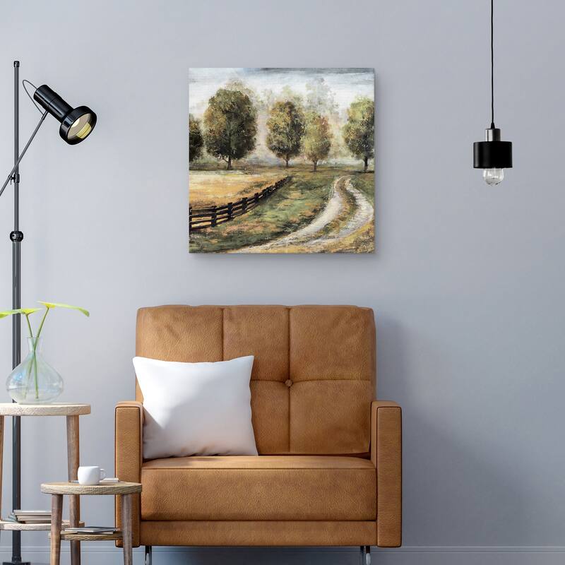 Back Home II Light by Sandy Doonan Canvas Art Print