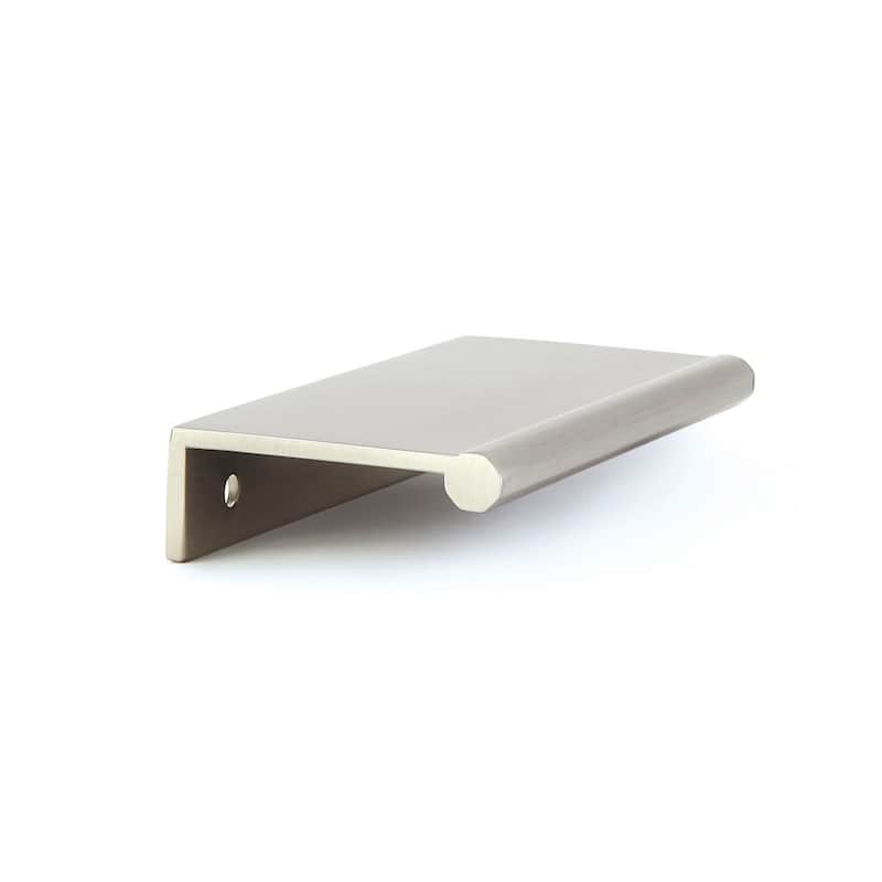 Schaub and Company 10020 Baker 3" Center to Center Solid Metal 4-1/4" - Brushed Nickel