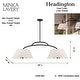 preview thumbnail 3 of 5, Minka Lavery 5398 Headington 6 Light 48" Wide Chandelier