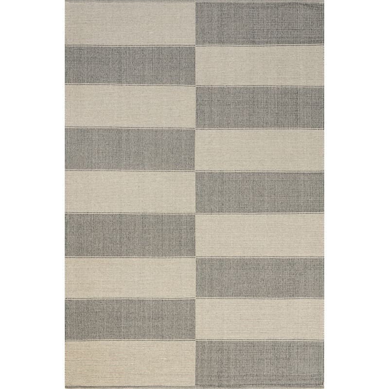 Boxelder Checked Cotton Area Rug