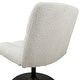 preview thumbnail 38 of 45, Art Leon Fabric Swivel Accent Chair with Ottoman