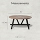 preview thumbnail 9 of 23, COZAYH Rustic Farmhouse End Table, French Country Accent Coffee Table for Family, Small Spaces
