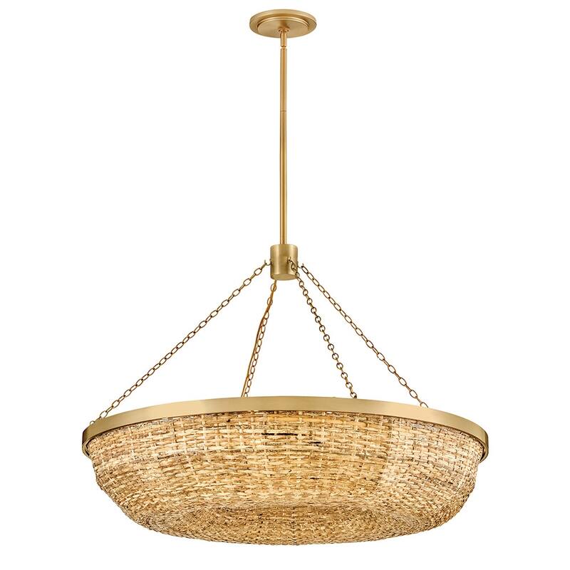 Hinkley Lighting 48426 Sanibel 8 Light 36" Wide LED Pendant with Woven