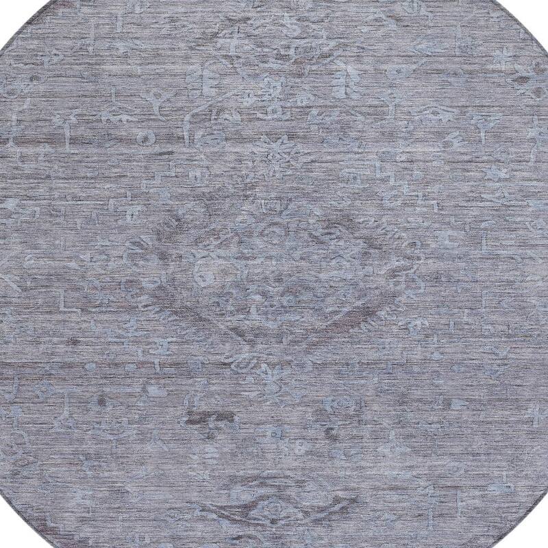 HomeRoots Floral Traditional Rectangle Outdoor Rug
