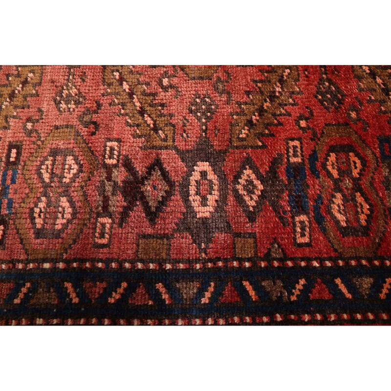 ECARPETGALLERY Hand-knotted Andelz Dark Copper Wool Rug - 3'7 x 9'8