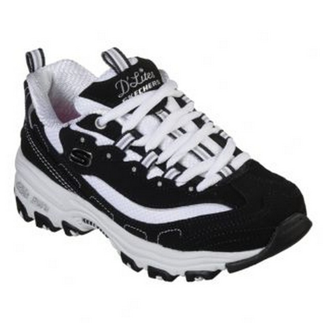 skechers faux lace