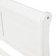 preview thumbnail 3 of 60, Harper & Bright Designs Wood Twin Sleigh Bed with Headboard and Footboard
