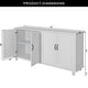 preview thumbnail 10 of 32, Kitchen Sideboard Coffee Bar Cabinet Accent Storage Cabinet