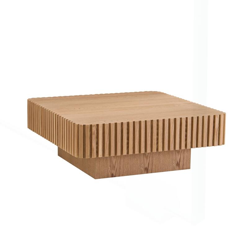 Versatile MDF Coffee Table with Sturdy Construction for Living Spaces