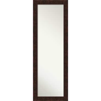 Non-Beveled Full Length On The Door Mirror - William Frame