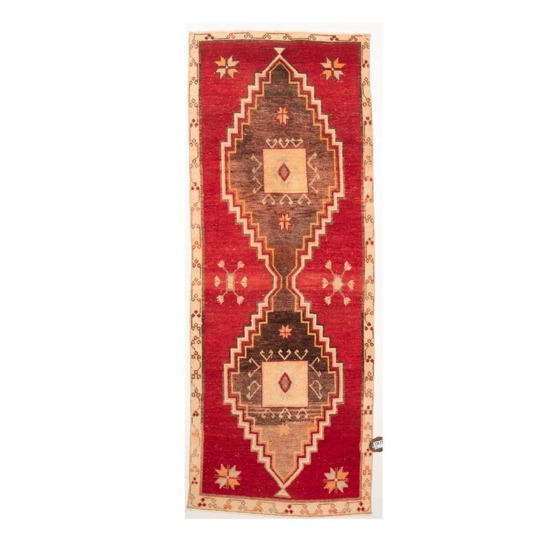 Odyssey Red Area Rug - 2' 10" X 7' 7" - 2' 10" X 7' 7"