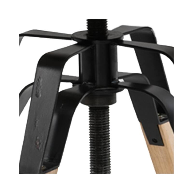 22 in. Gray Round Wood End Table, Sturdy Build End Side Table for Living Rooms