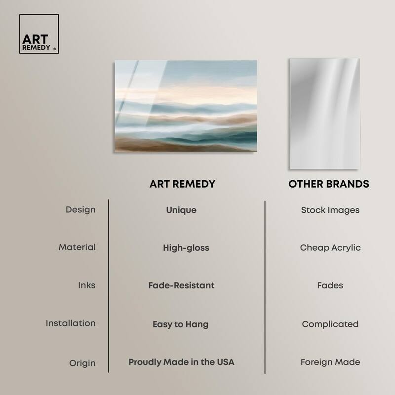 Nuance of the Range II Acrylic by Art Remedy, Ready to Hang