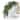 Real Touch Artificial Evergreen Mix Garland 48 in - Green - 48" x 11" at widest point.  Approx. 3" deep