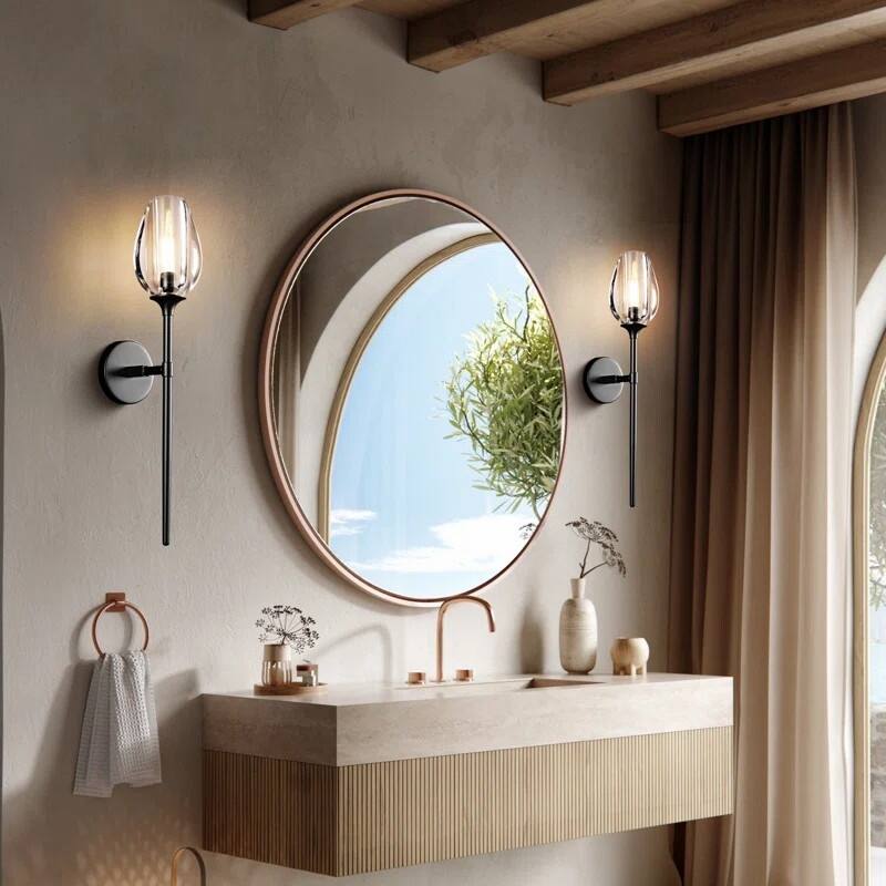 KAYLA Long tulip Wall Sconce